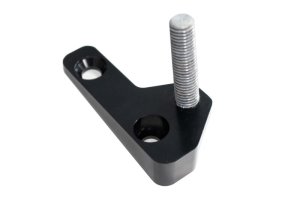 Jeep Wrangler Jack Mount - Hood - Fishbone Offroad - Hood Mounted Hi-Lift - Black textured powder coat - `07-`18